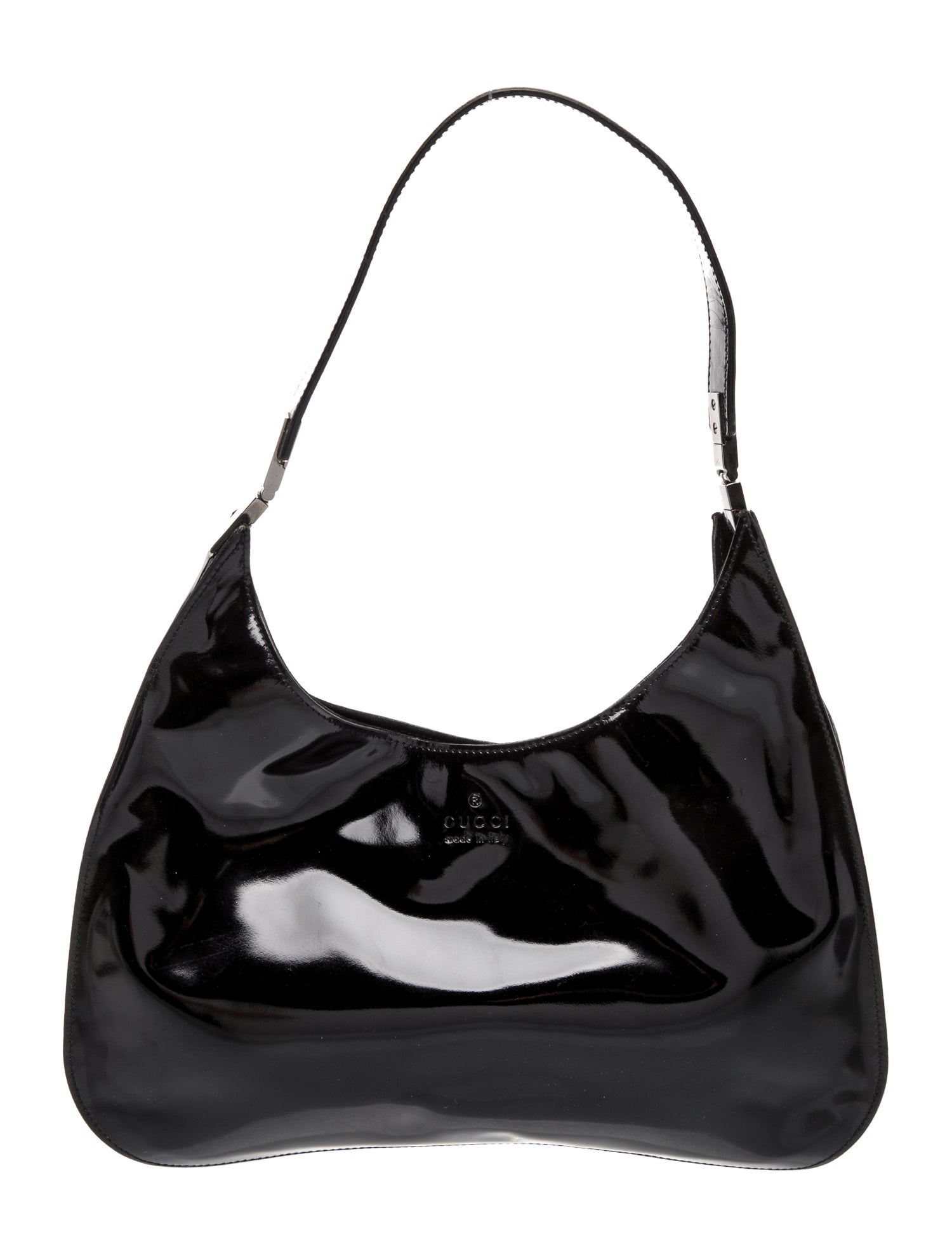 Gucci Patent Leather Shoulder Bag