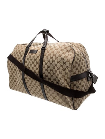 Gucci GG Canvas Weekender Bag