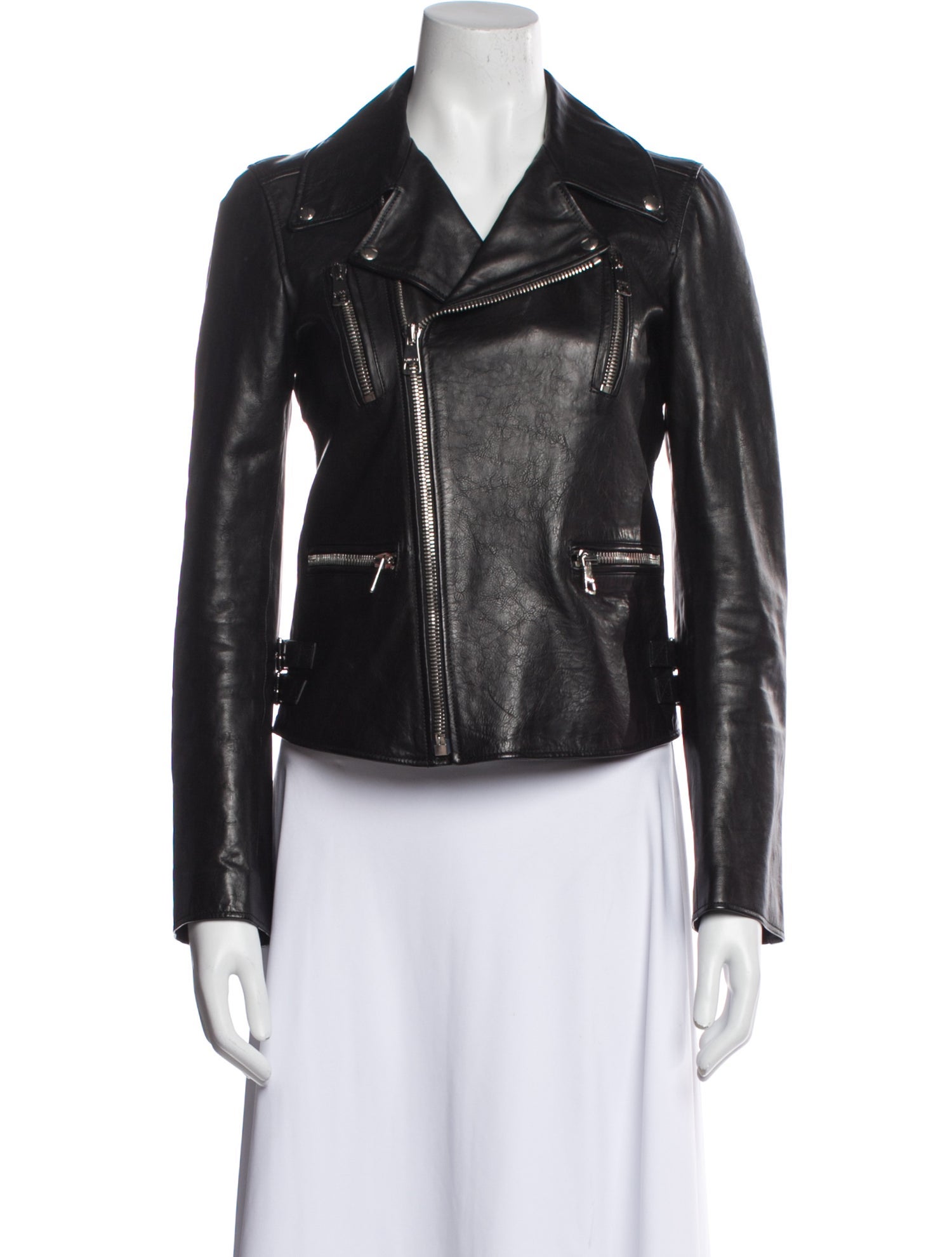 Gucci Leather Biker Jacket