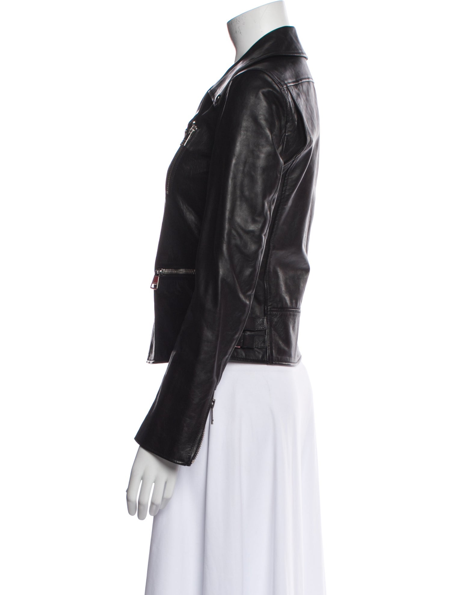 Gucci Leather Biker Jacket