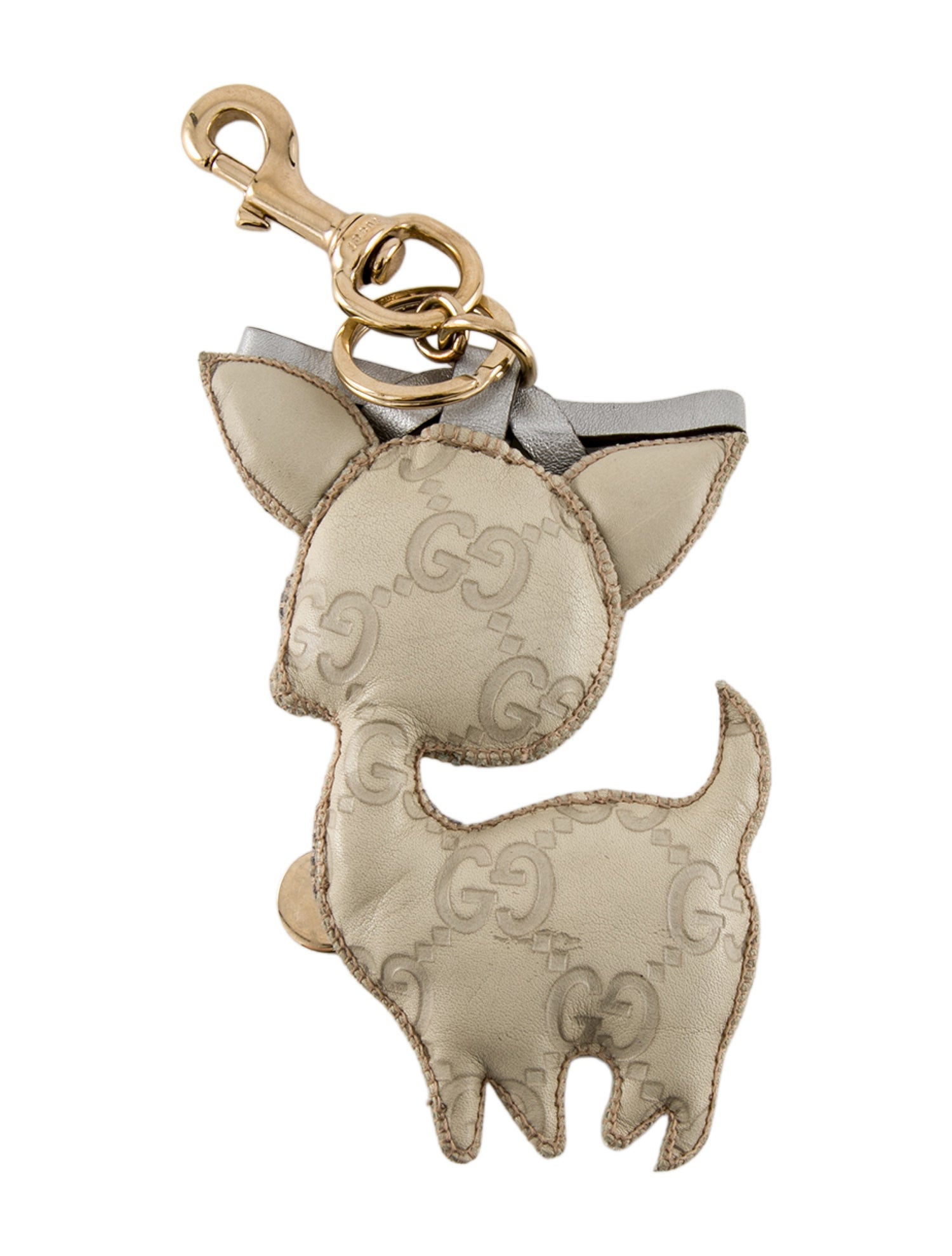 Gucci Dog Keychain