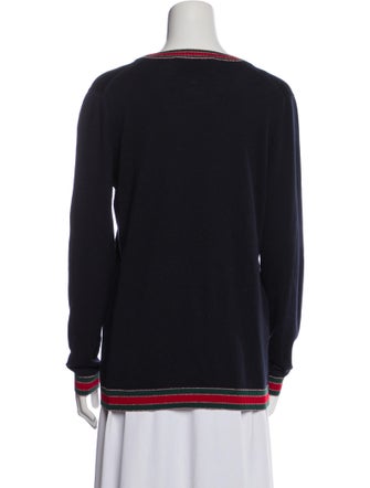 Gucci Wool V-Neck Sweater