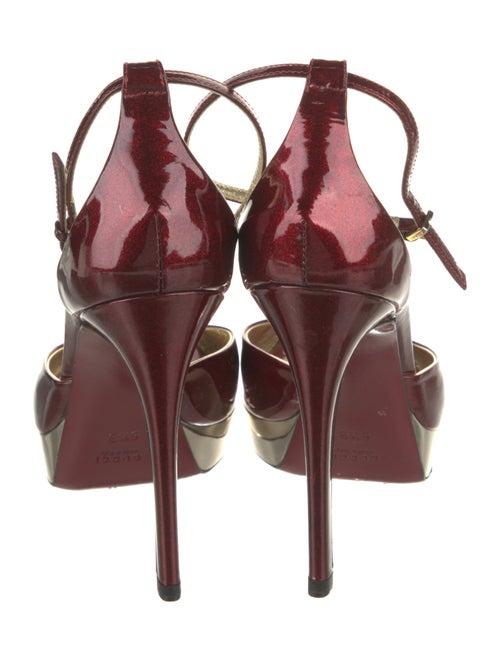 Gucci Patent Leather D'Orsay Pumps