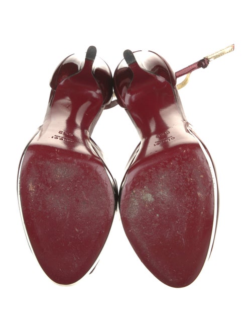 Gucci Patent Leather D'Orsay Pumps