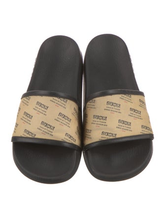 Gucci Rubber Printed Slides