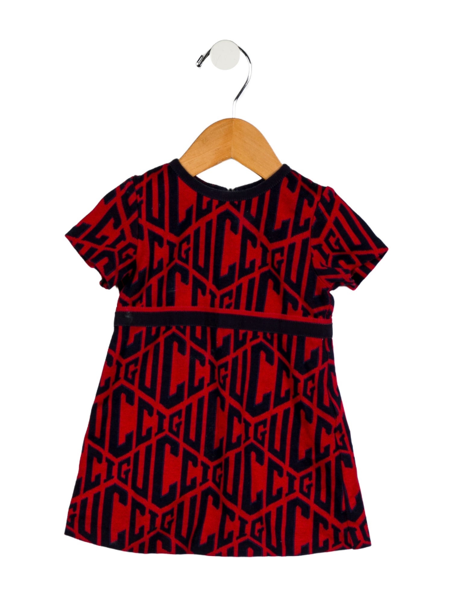 Gucci Toddler Girls' Logo Print Dress