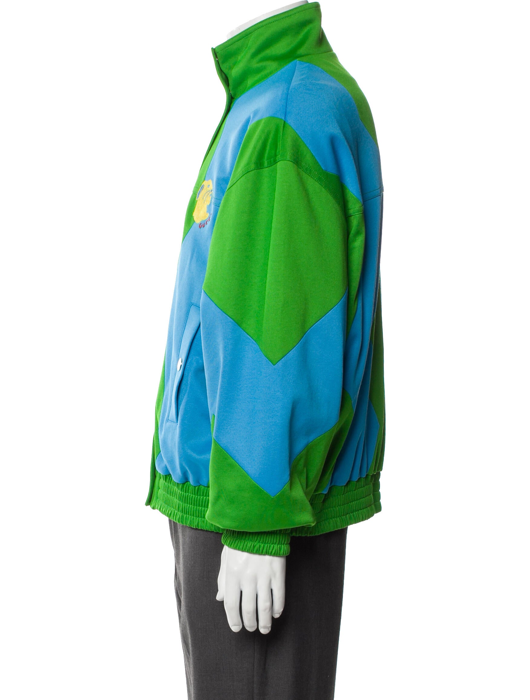 Gucci Colorblock Pattern Parka