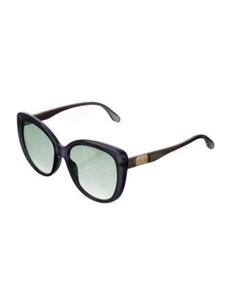 Gucci Diamante Print Oversize Sunglasses