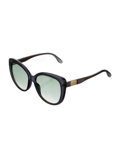 Gucci Diamante Print Oversize Sunglasses