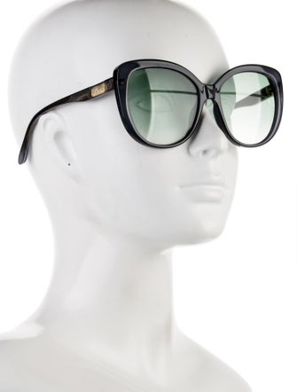 Gucci Diamante Print Oversize Sunglasses