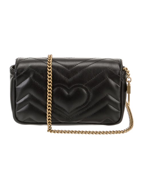 Gucci Leather Marmont Super Mini