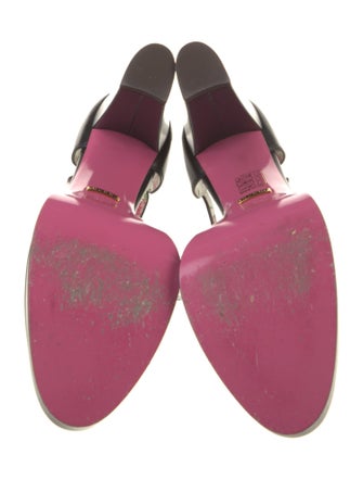 Gucci Leather D'Orsay Pumps