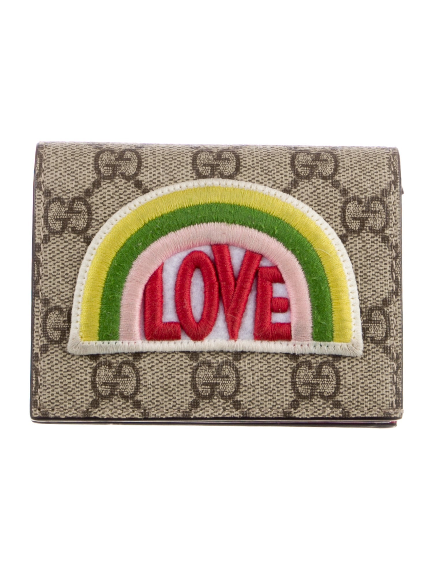 Gucci GG Canvas Compact Wallet