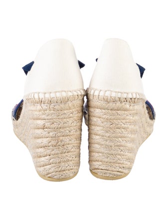 Gucci Sylvie Web Accent Espadrilles