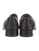 Gucci Web Accent Leather Dress Loafers
