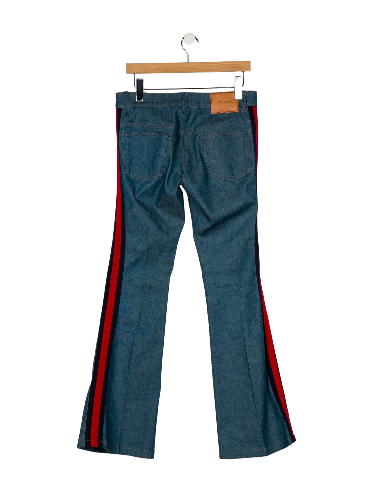 Gucci Mid-Rise Wide Leg Jeans