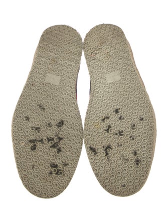 Gucci Canvas Printed Espadrille Sneakers