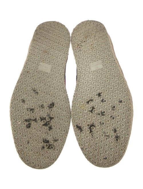 Gucci Canvas Printed Espadrille Sneakers