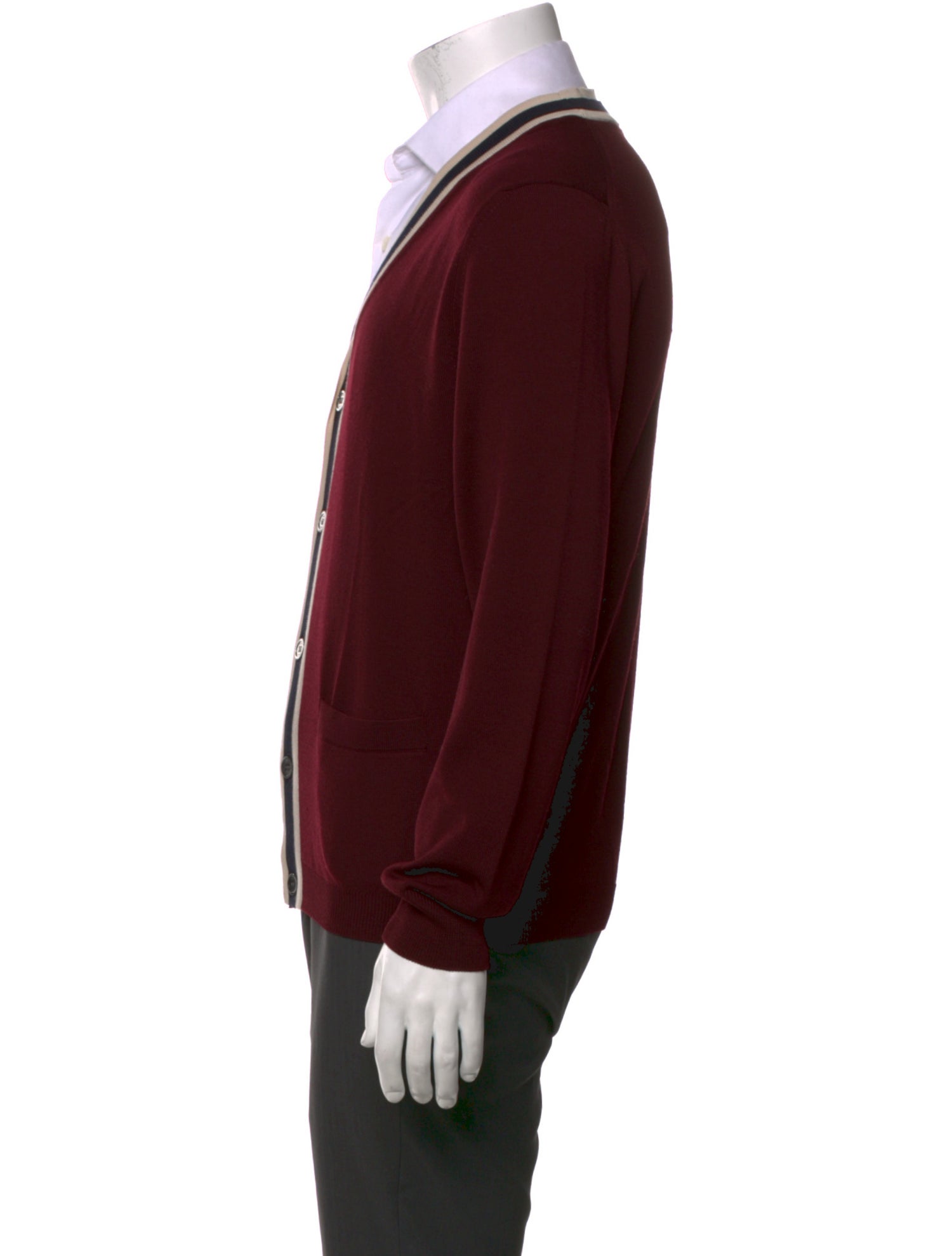 Gucci Wool Striped Cardigan