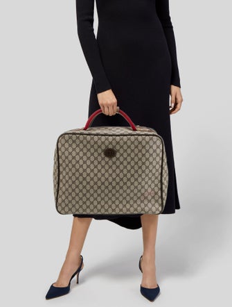 Gucci GG Supreme Suitcase