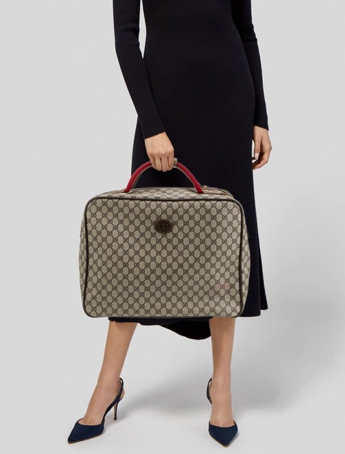 Gucci GG Supreme Suitcase