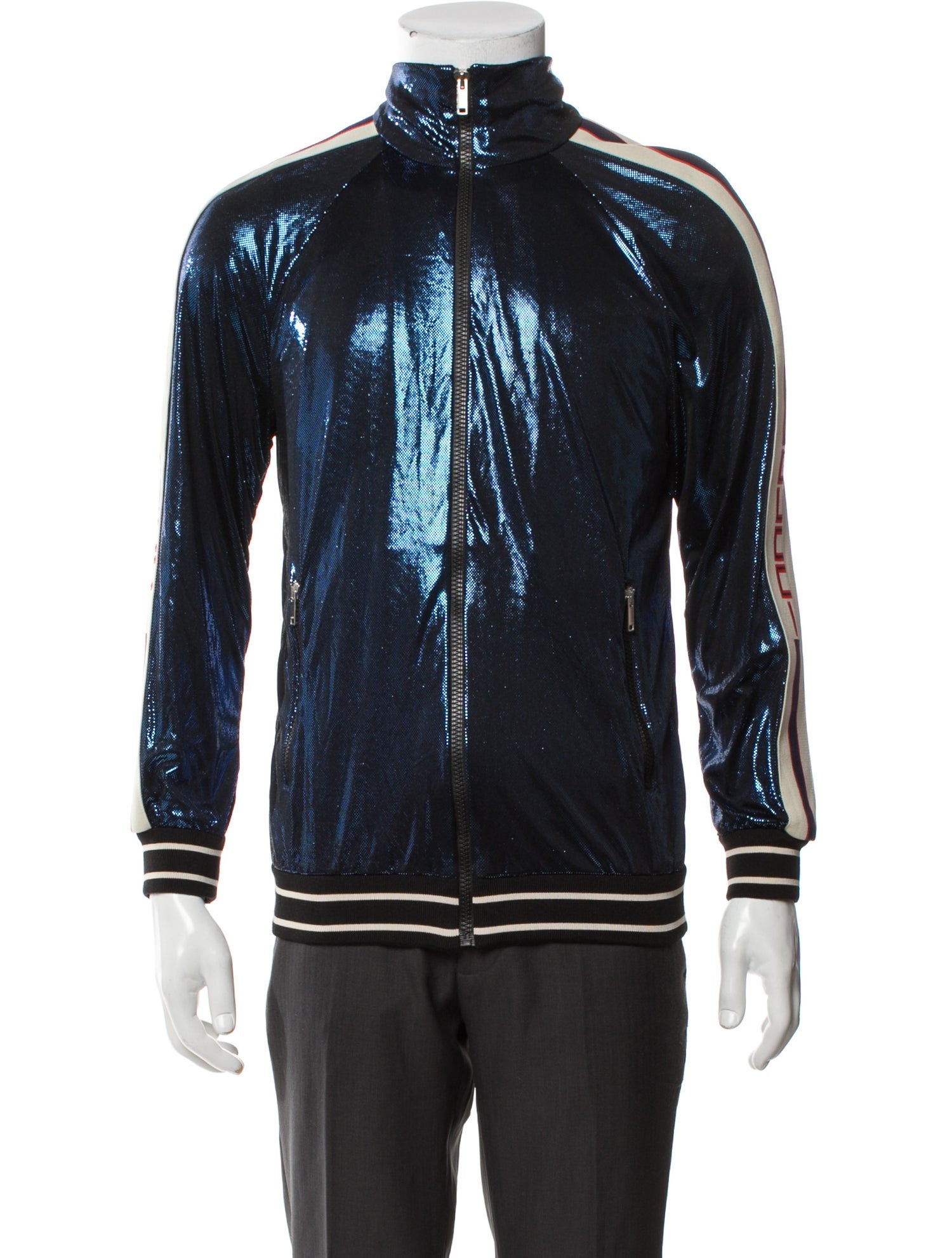 Gucci Sylvie Web Accent Windbreaker