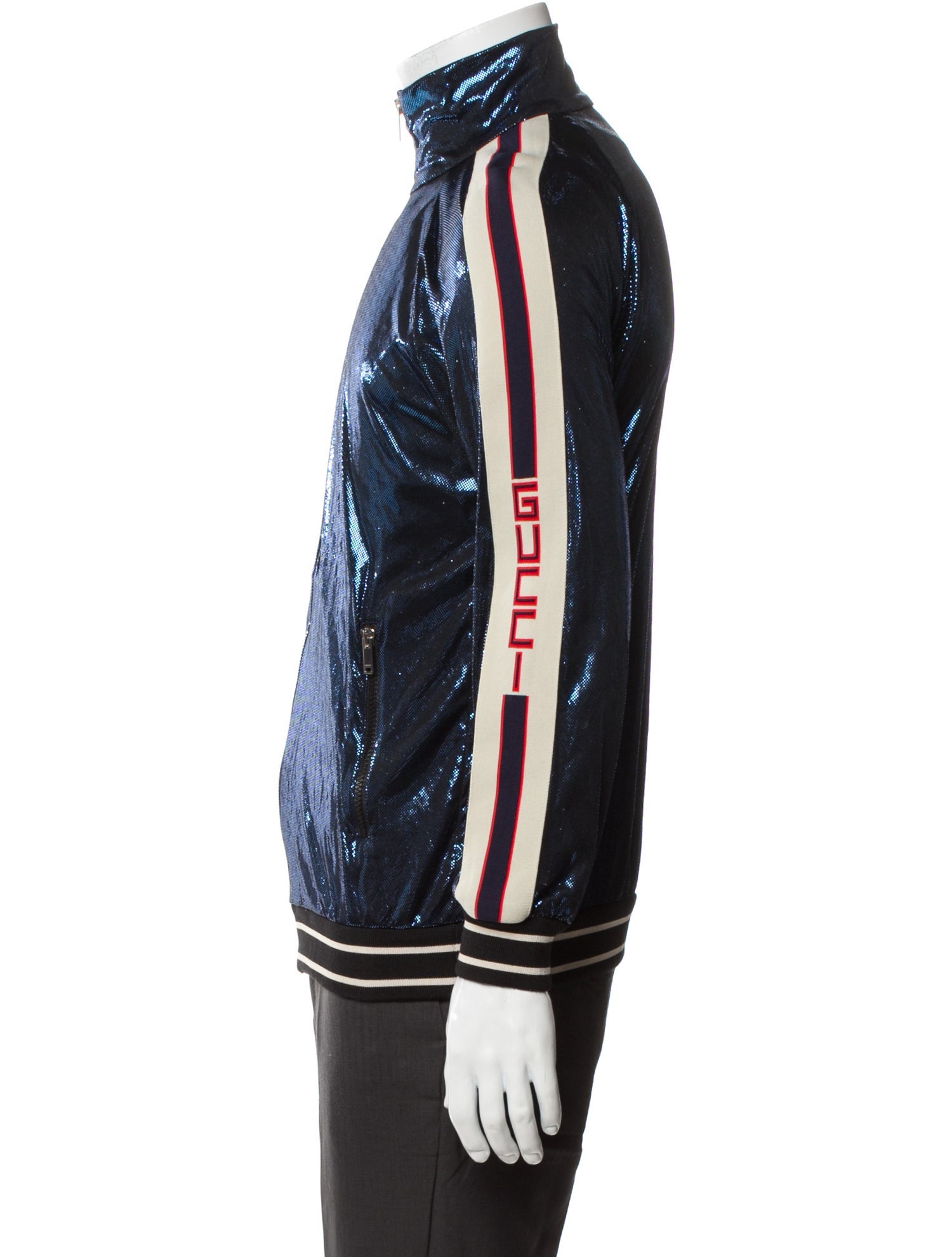 Gucci Sylvie Web Accent Windbreaker