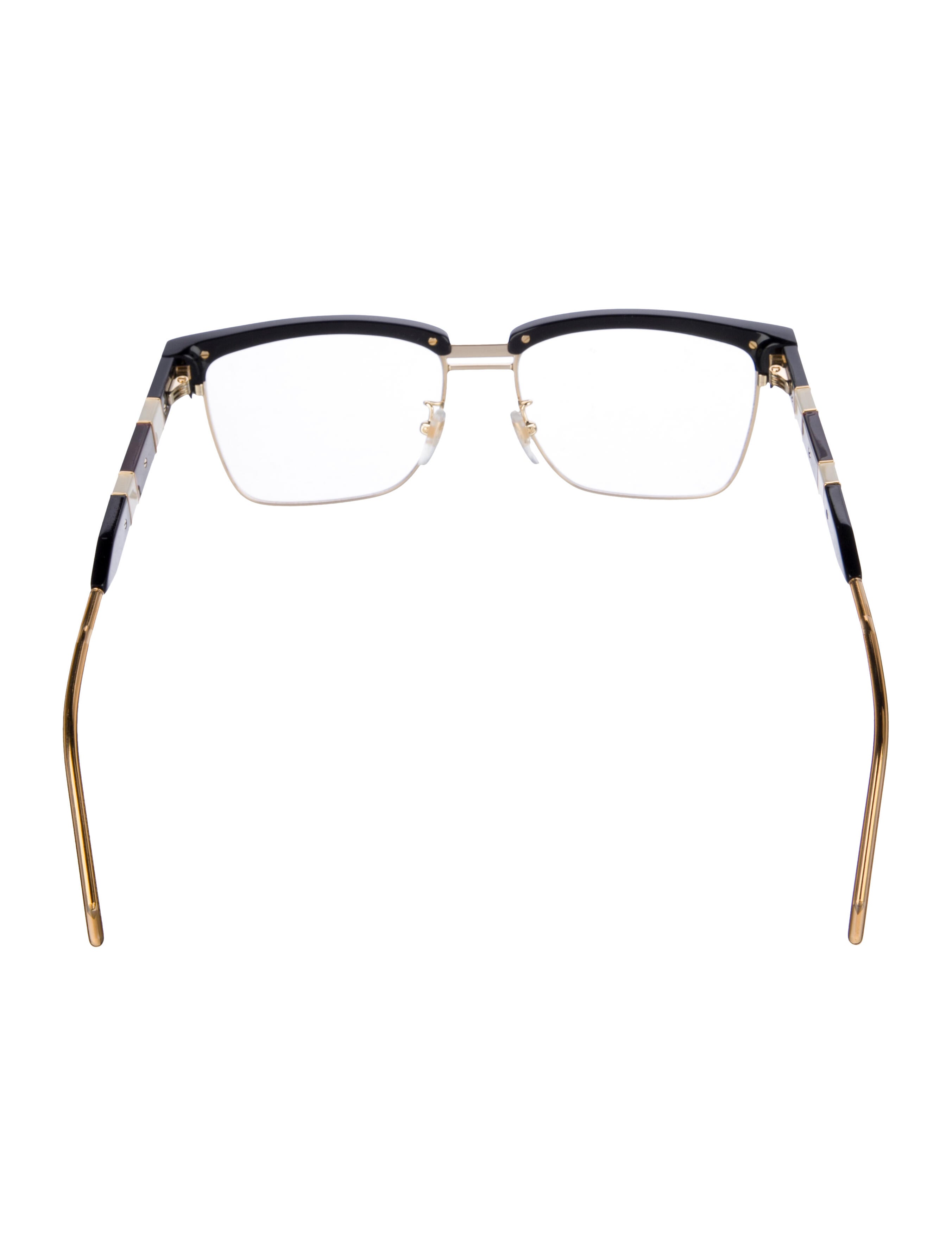 Gucci Interlocking G Logo Wayfarer Eyeglasses