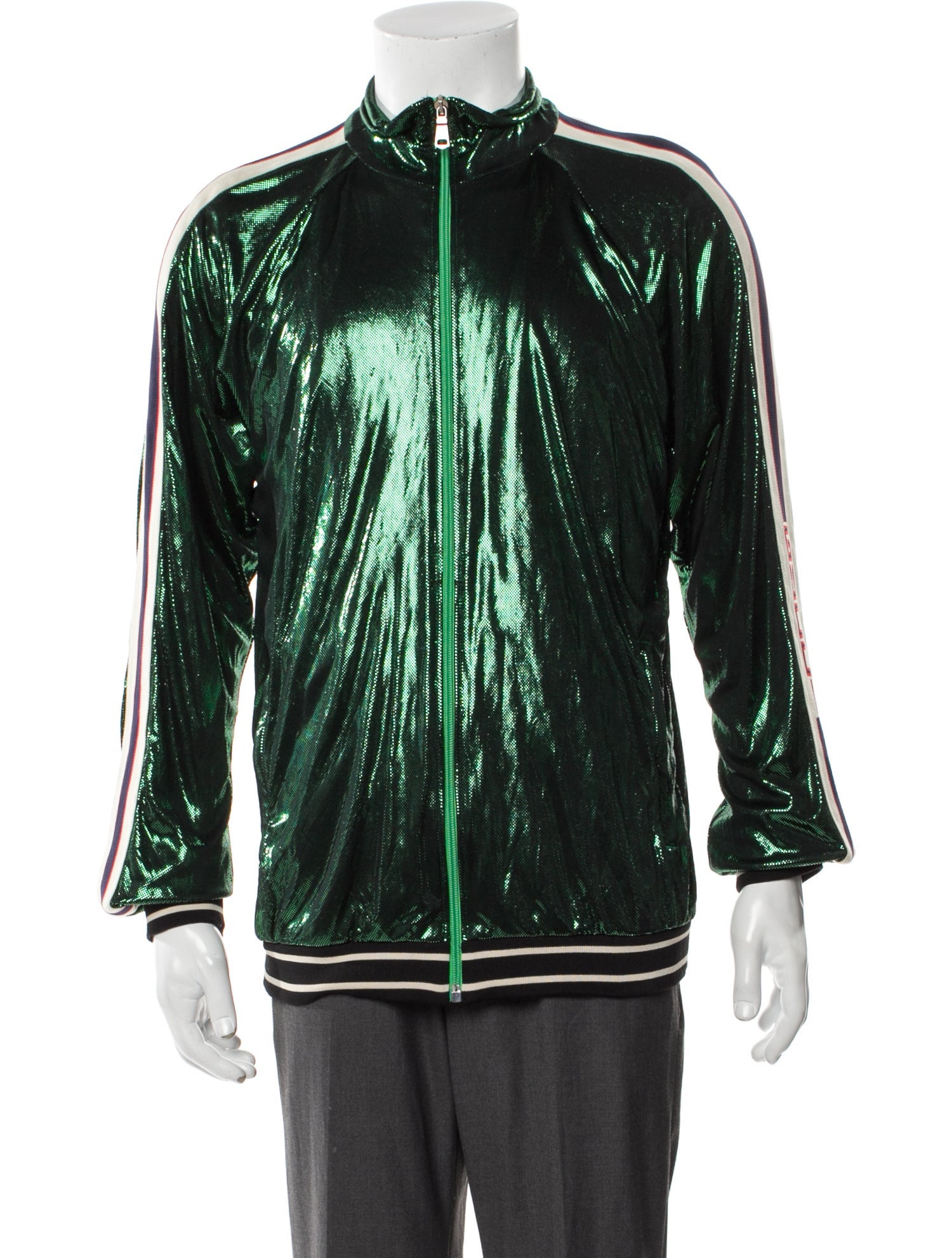 Gucci 2019 Sylvie Web Accent Windbreaker