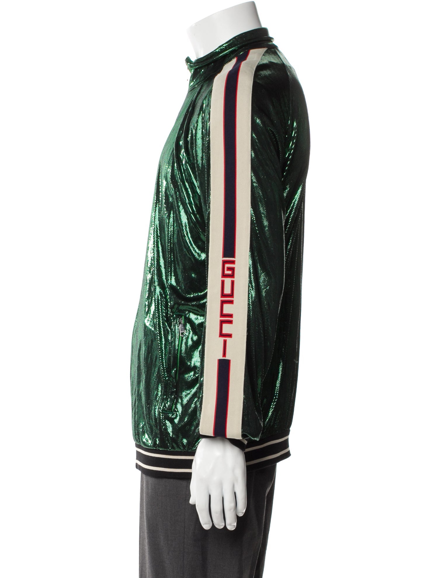 Gucci 2019 Sylvie Web Accent Windbreaker