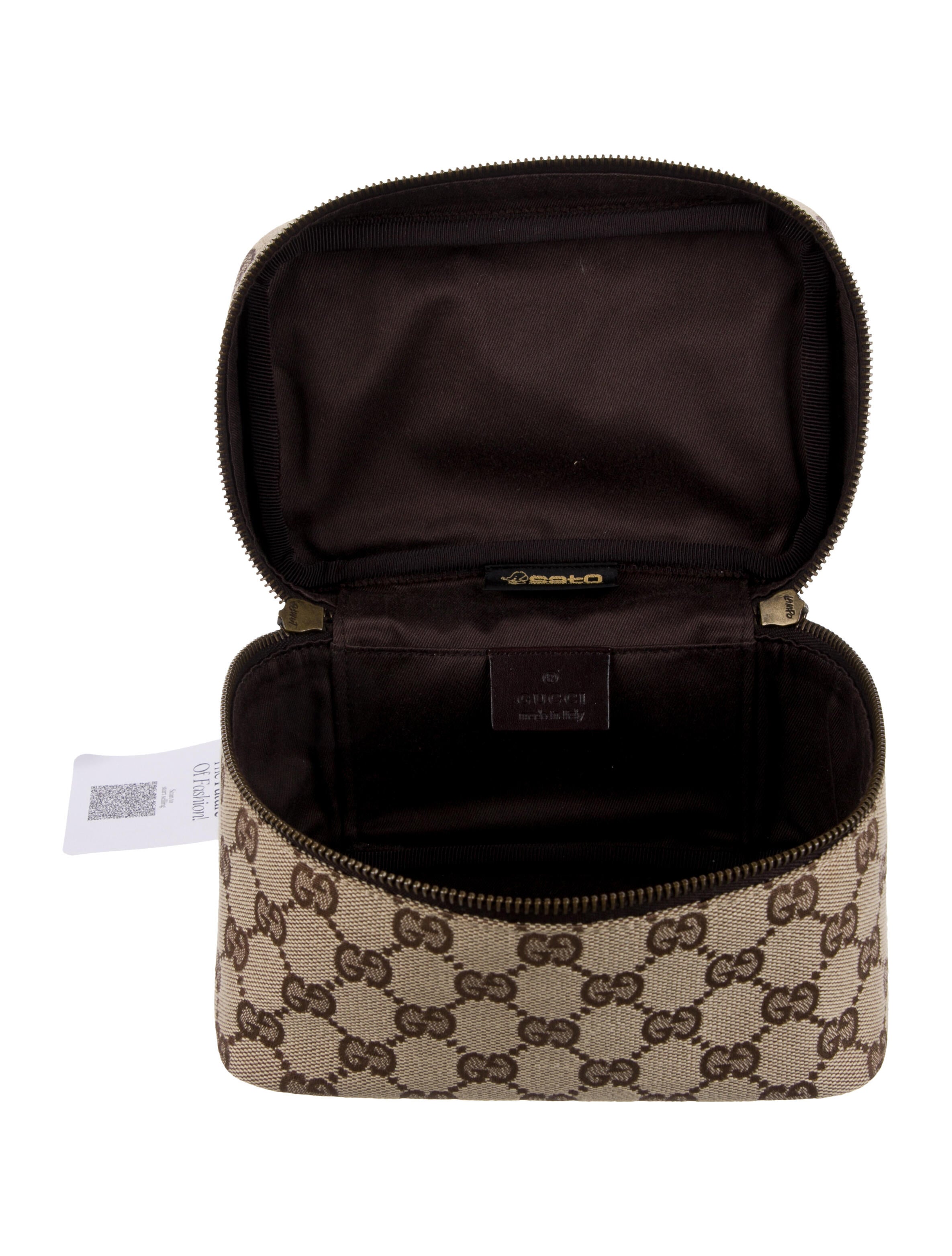 Gucci Pattern Printed Cosmetic bag