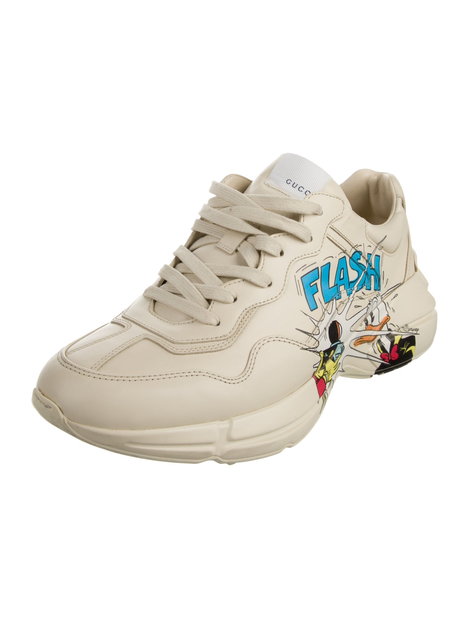 Gucci x Disney Leather Printed Chunky Sneakers