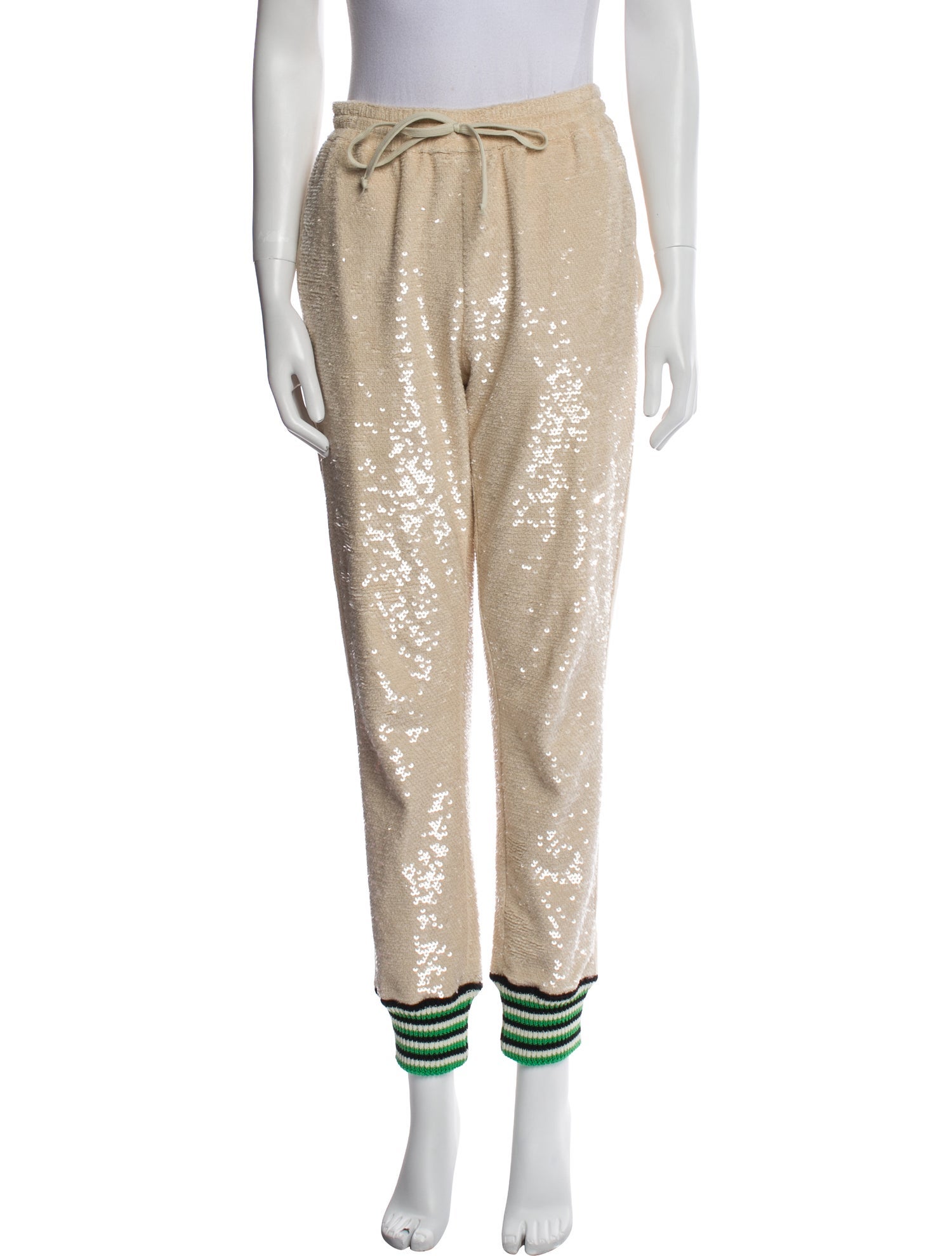Gucci Sequin Embellishments Sweatpants
