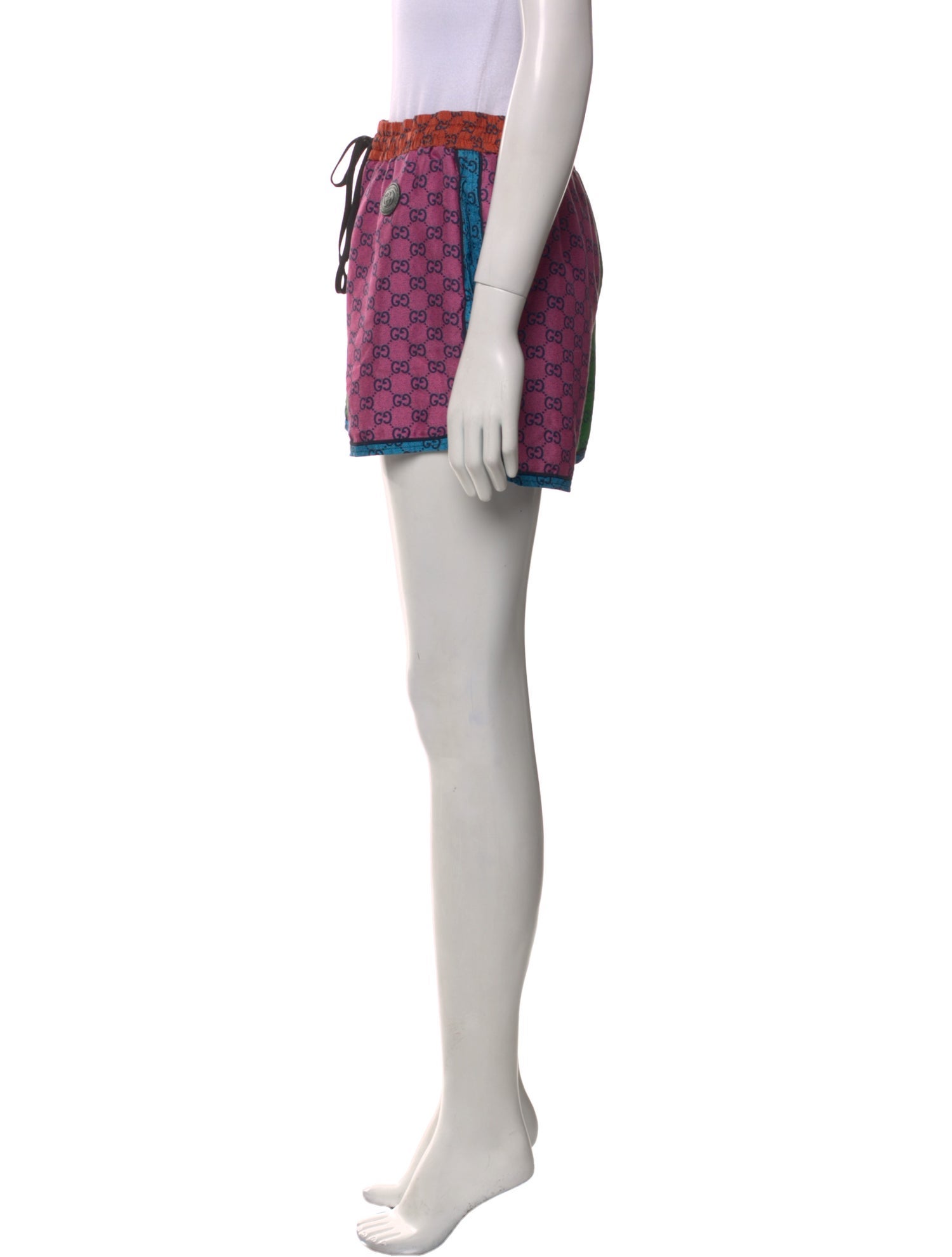 Gucci Silk Mini Shorts