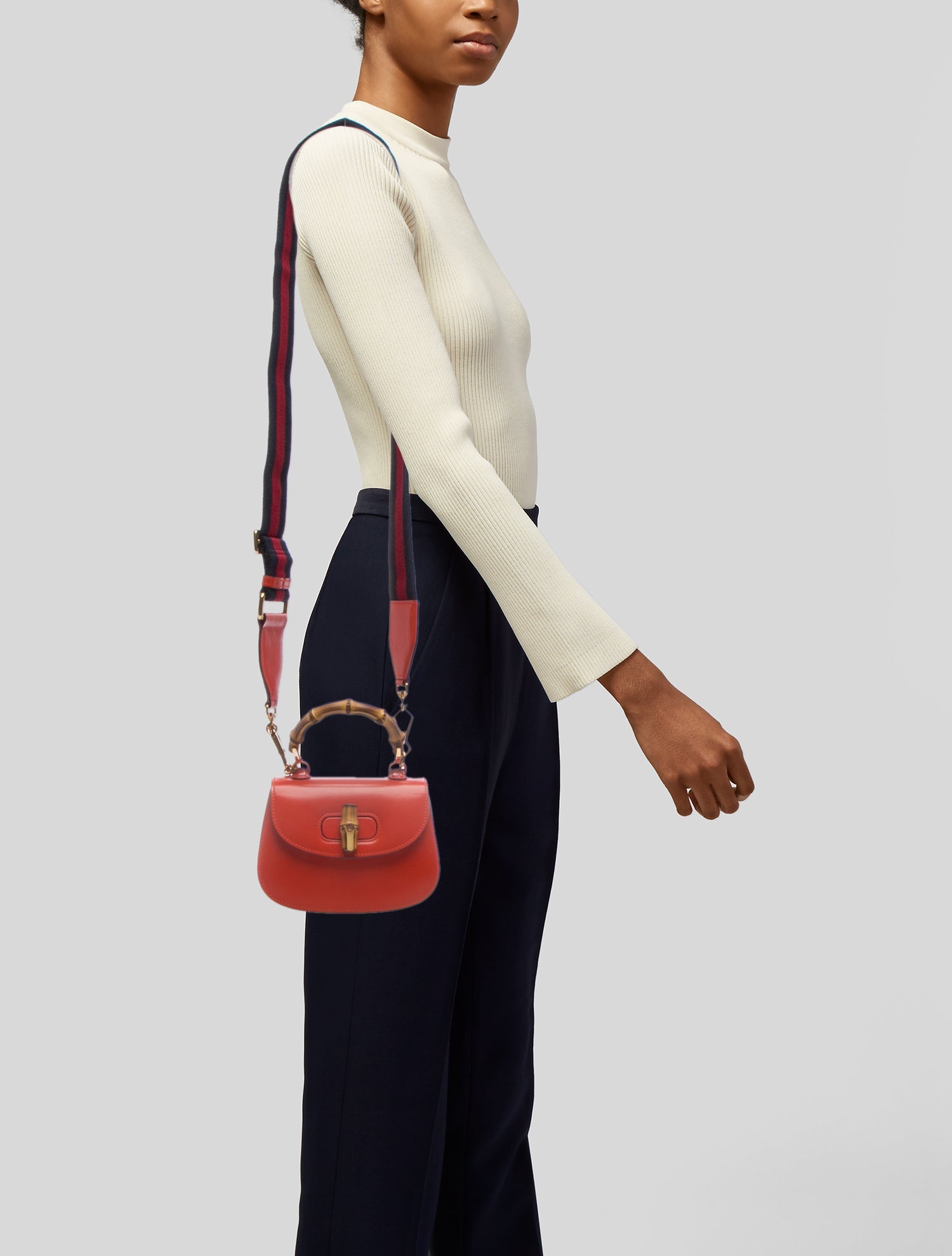 Gucci Web Bamboo 1947 Mini