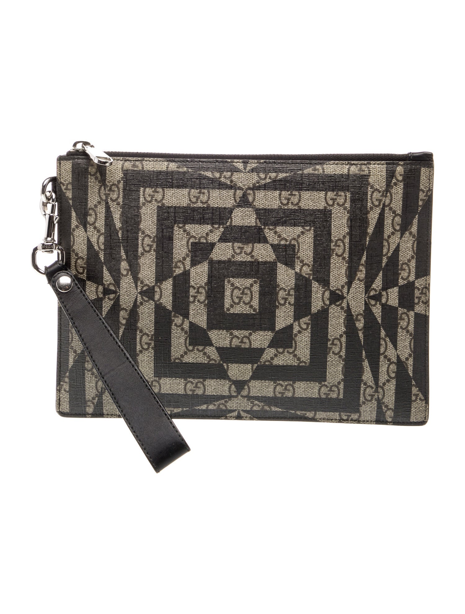 Gucci GG Supreme GG Supreme Caleido Wristlet