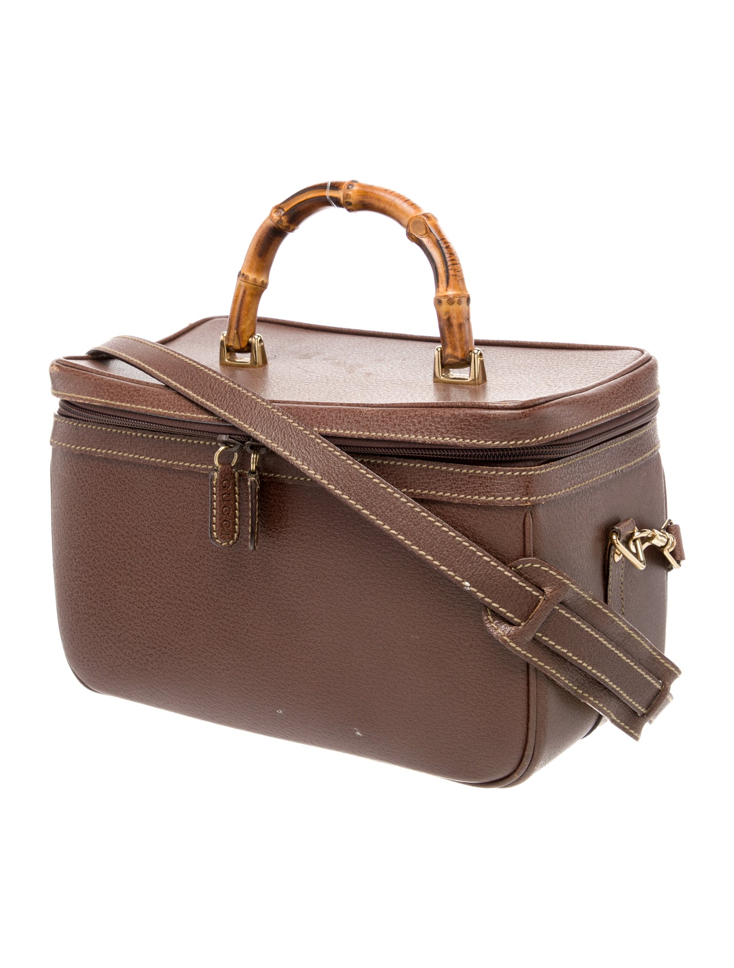 Gucci Leather Cosmetic Bag