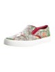 Gucci GG Supreme Leather Trim Embellishment Sneakers