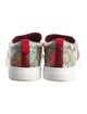 Gucci GG Supreme Leather Trim Embellishment Sneakers