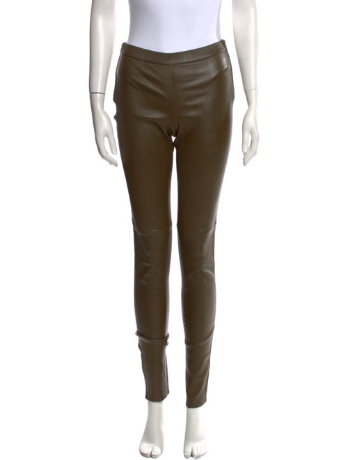 Gucci Leather Skinny Leg Pants