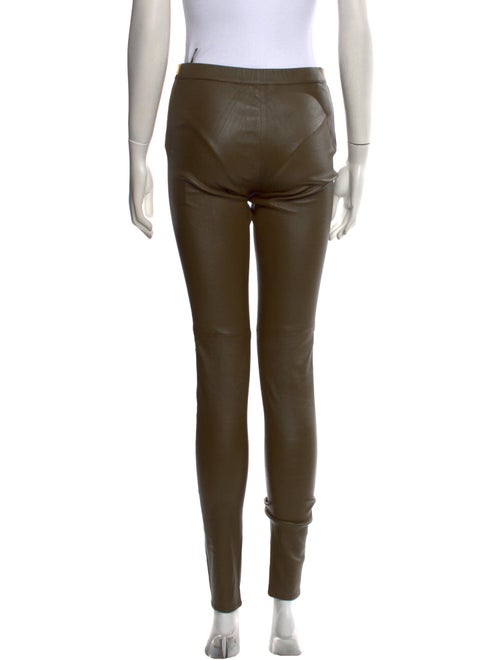 Gucci Leather Skinny Leg Pants