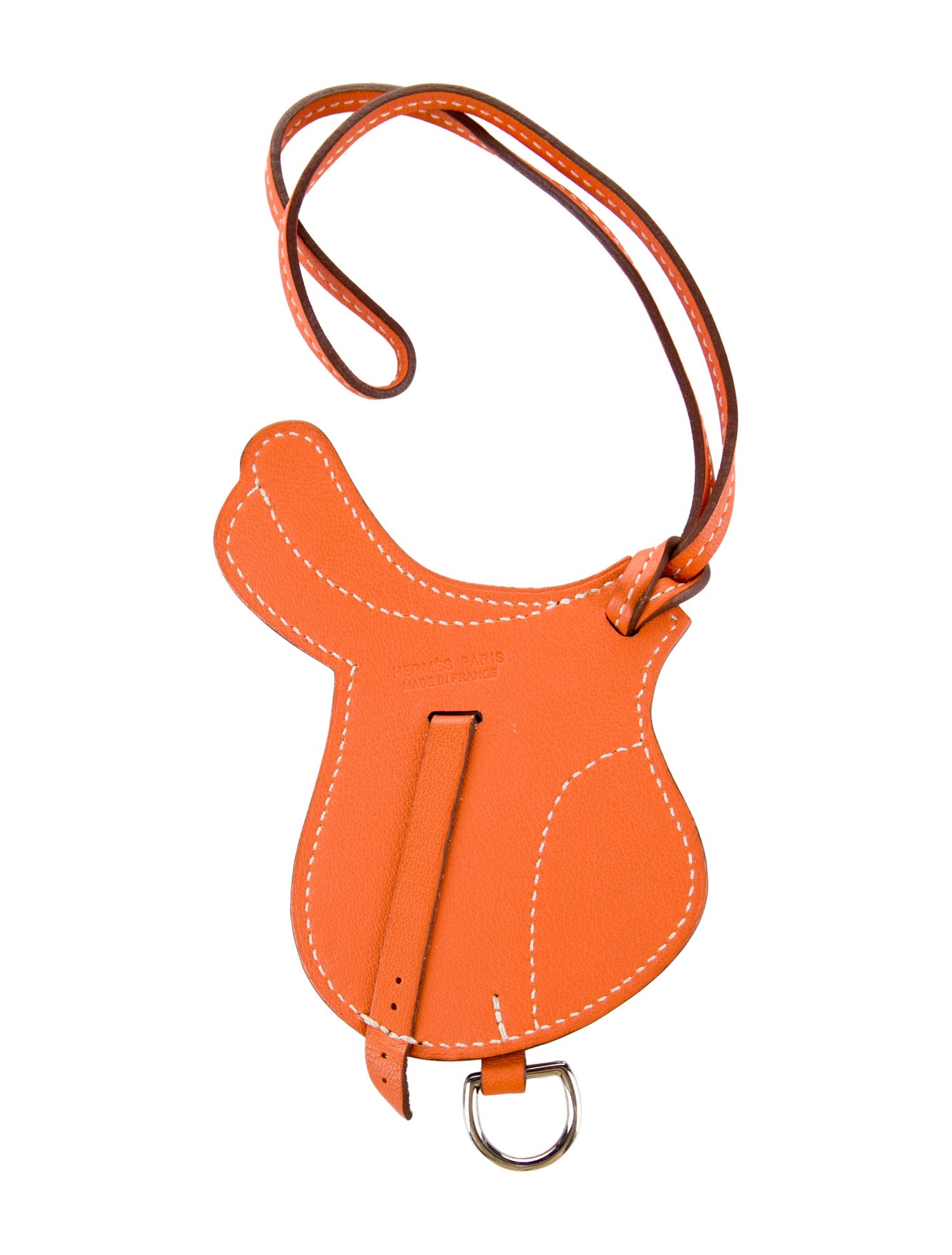 Hermès Paddock Selle Saddle Bag Charm