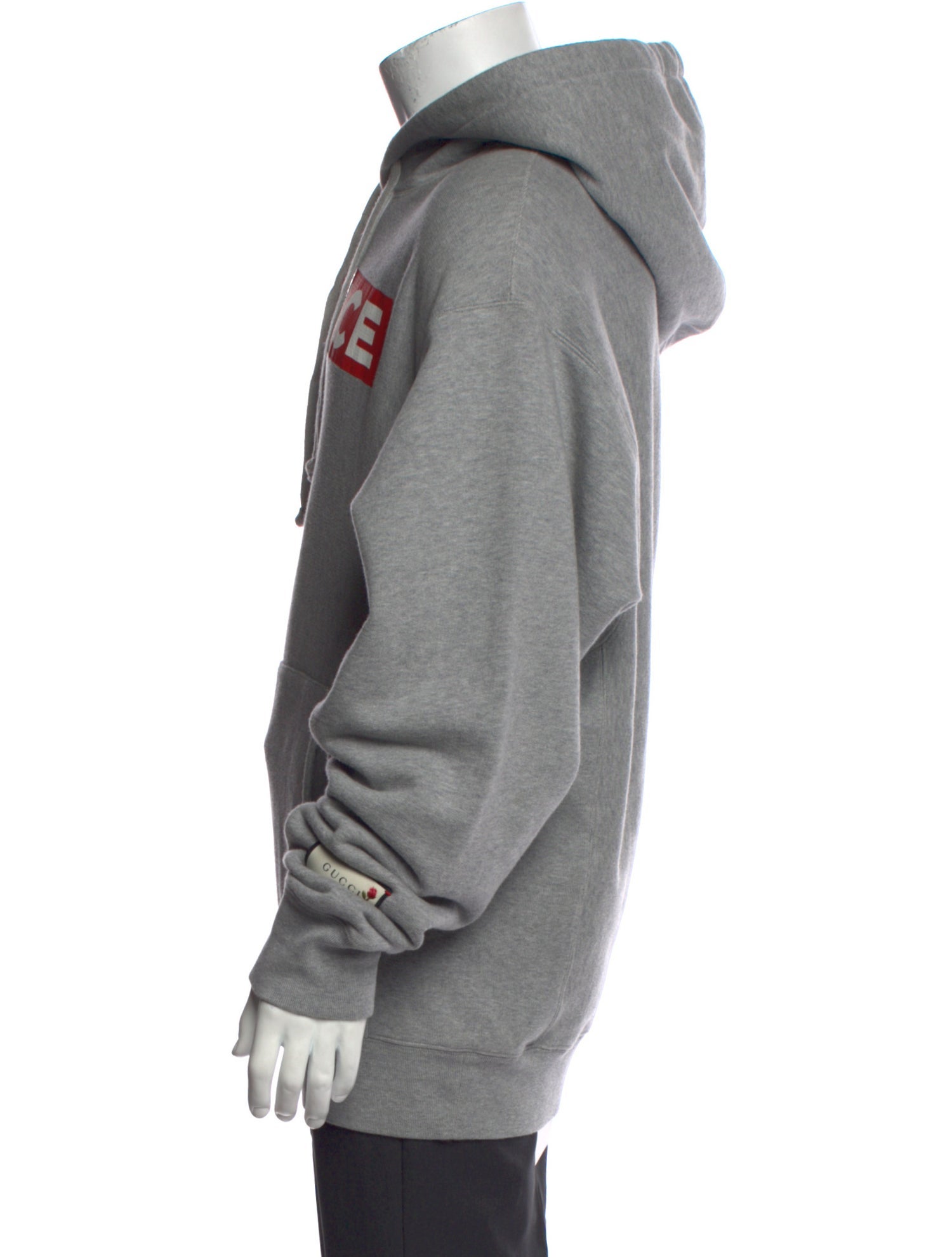 Gucci Graphic Print Crew Neck Hoodie