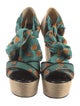 Gucci Silk Printed Espadrilles