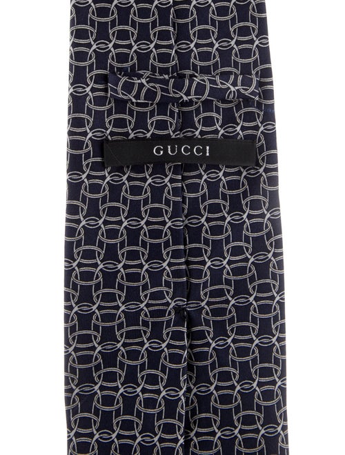 Gucci Pattern Print Tie