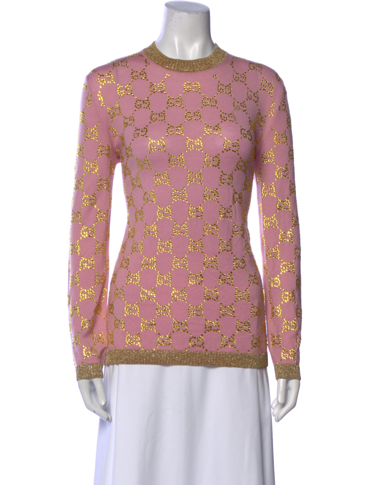 Gucci Wool Printed Sweater