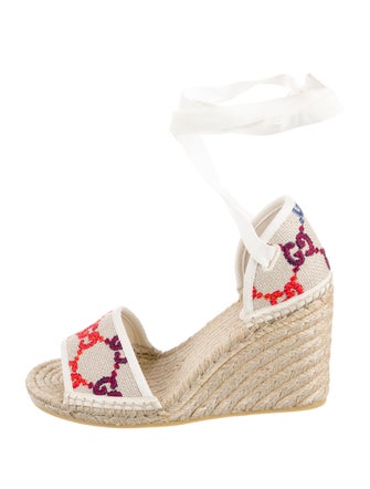 Gucci GG Canvas Canvas Espadrilles