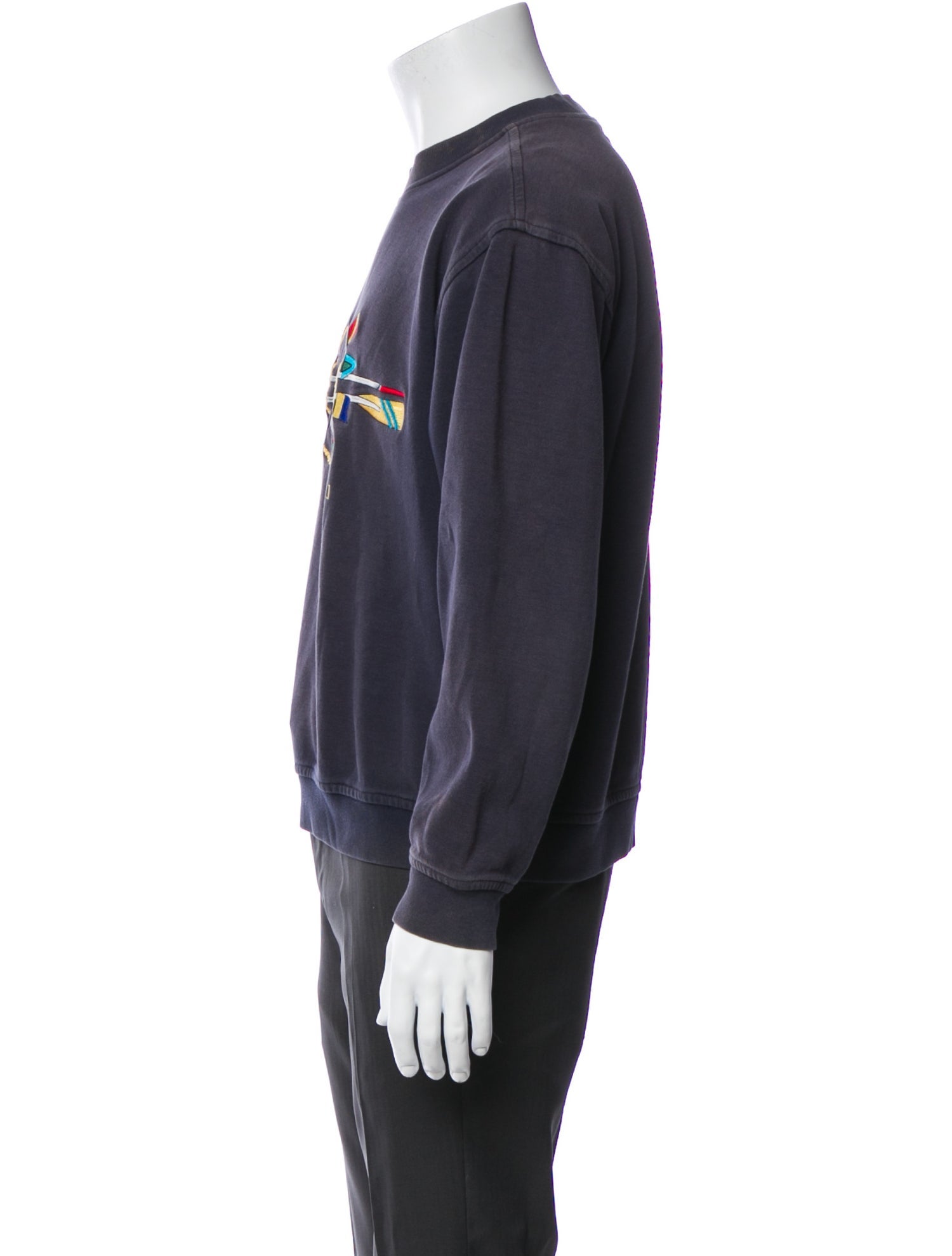 Gucci Web Accent Crew Neck Sweatshirt