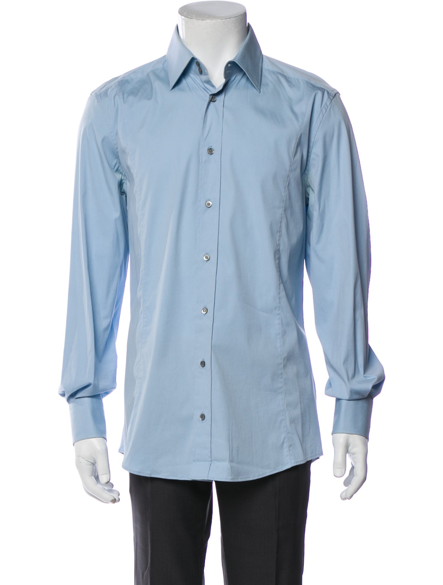 Gucci Vintage Long Sleeve Dress Shirt
