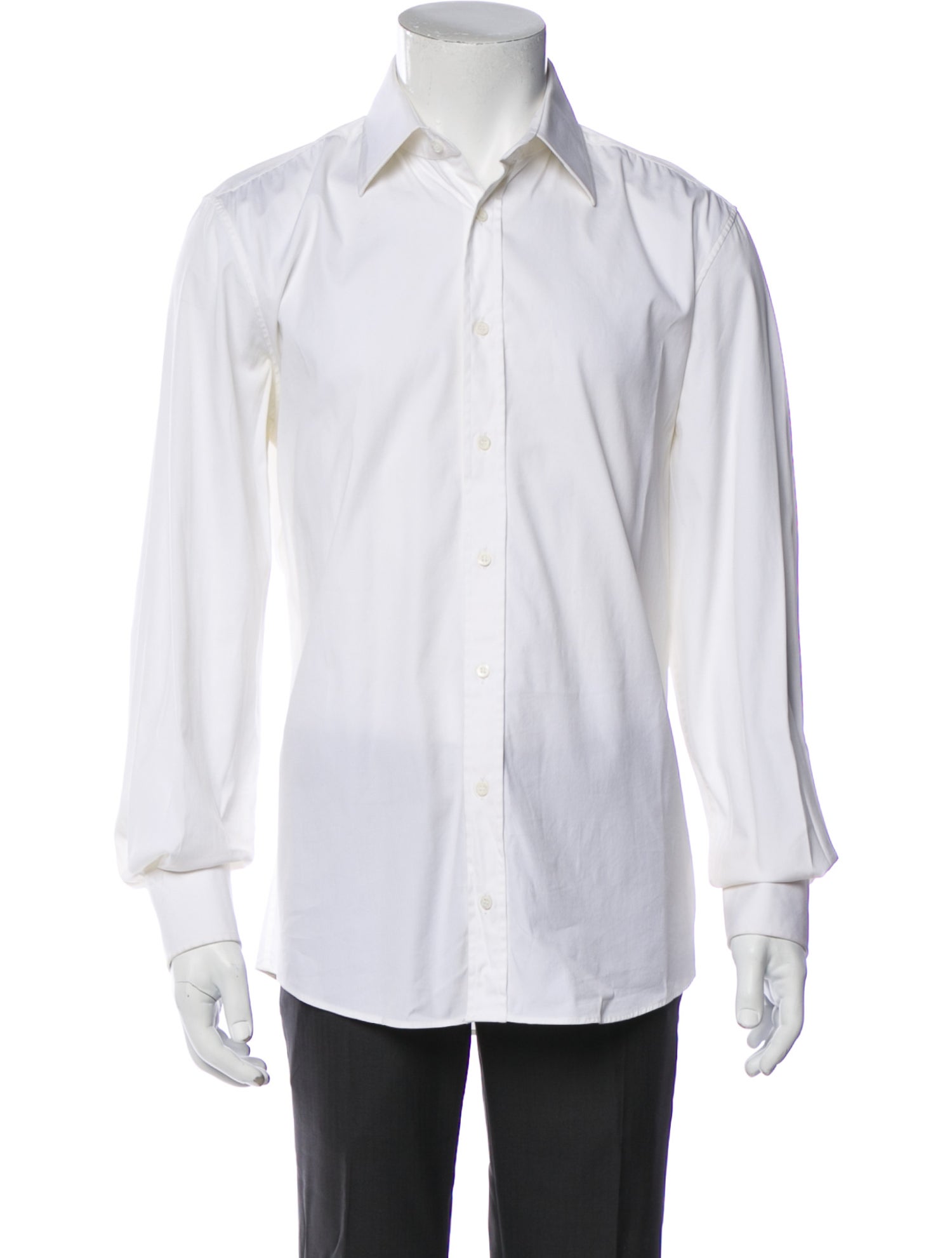 Gucci Vintage Long Sleeve Dress Shirt